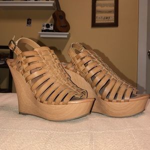 Strappy Wedges